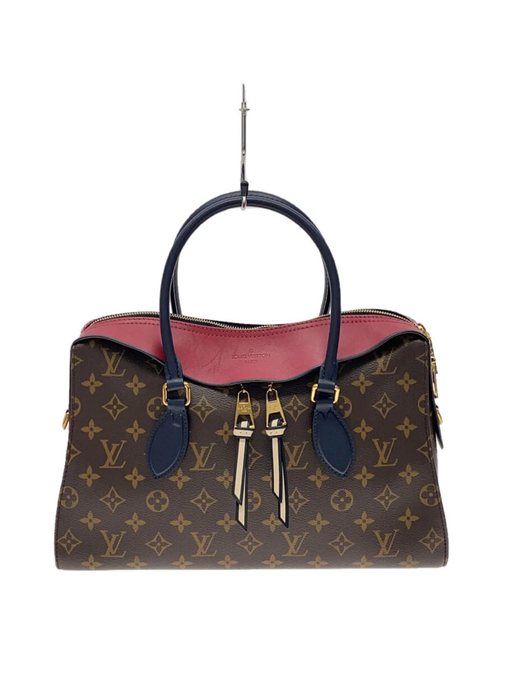 LOUIS VUITTON Tuileries Tote Monogram Canvas Kabuki Bag Brown